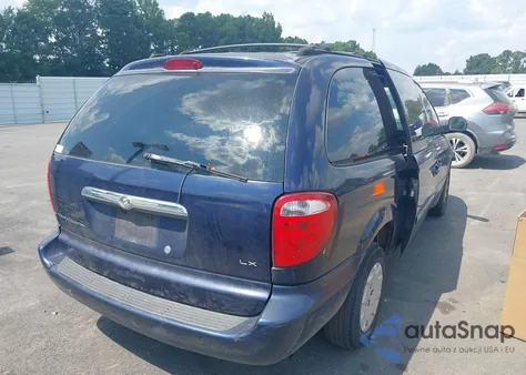 2004 Chrysler Town & Country Lx из США, поврежденный, VIN 2C4GP44R74R619510